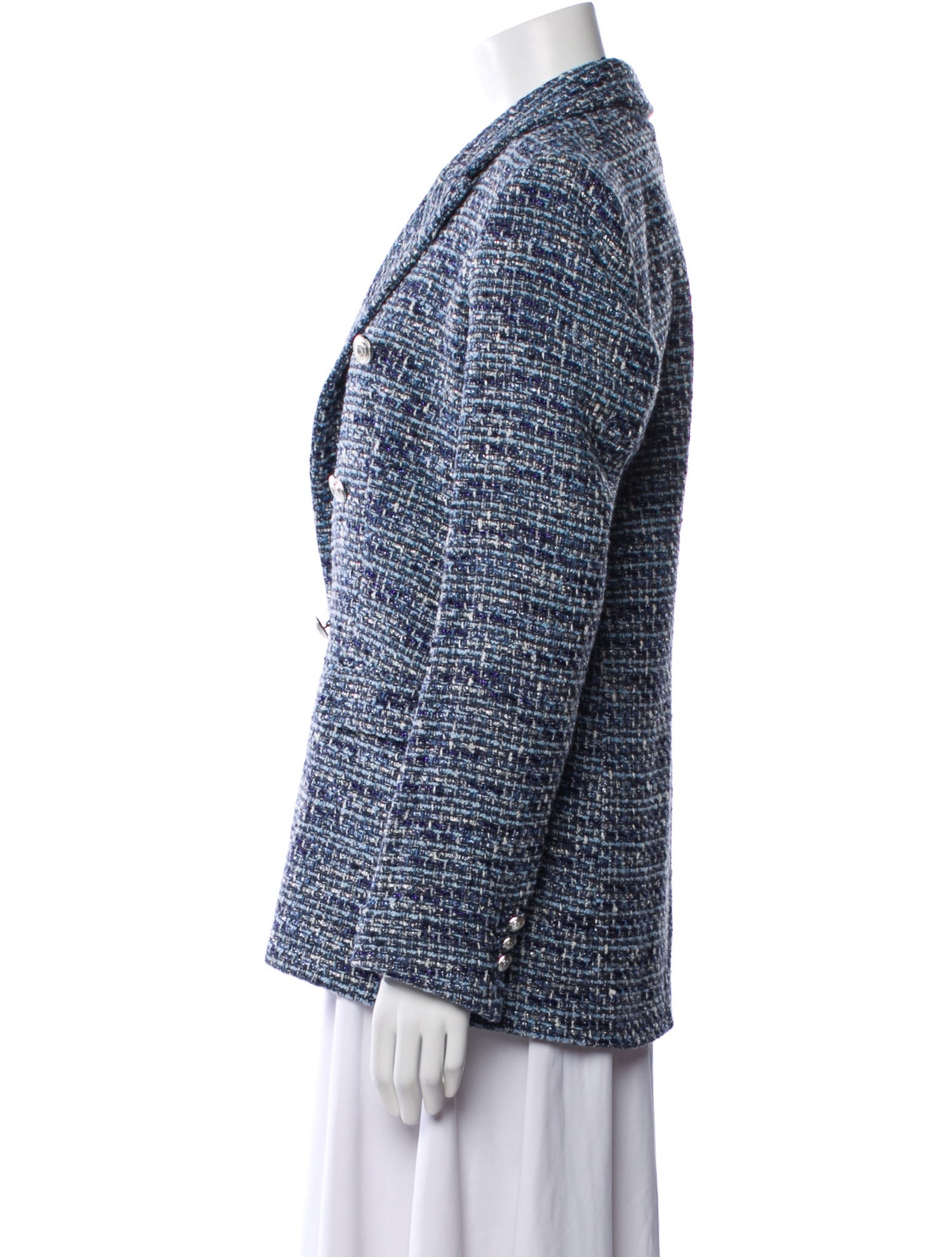 Maje Tweed Pattern Blazer w/ Tags