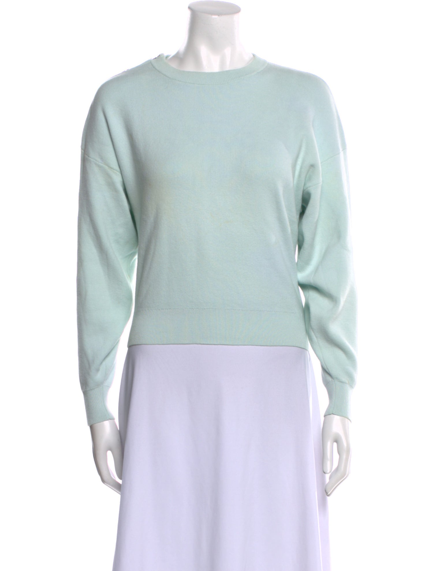 Maje Crew Neck Long Sleeve Sweatshirt