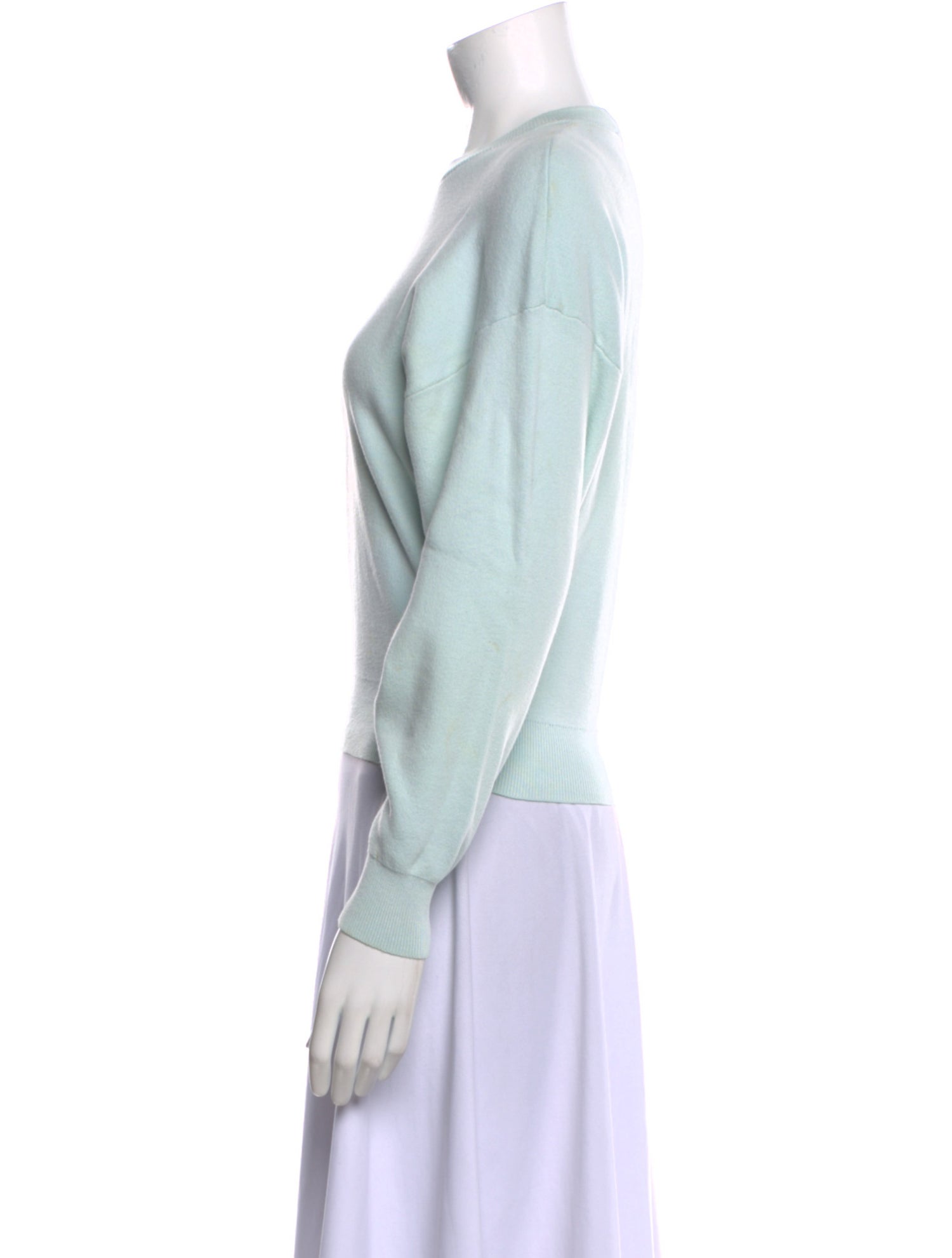 Maje Crew Neck Long Sleeve Sweatshirt