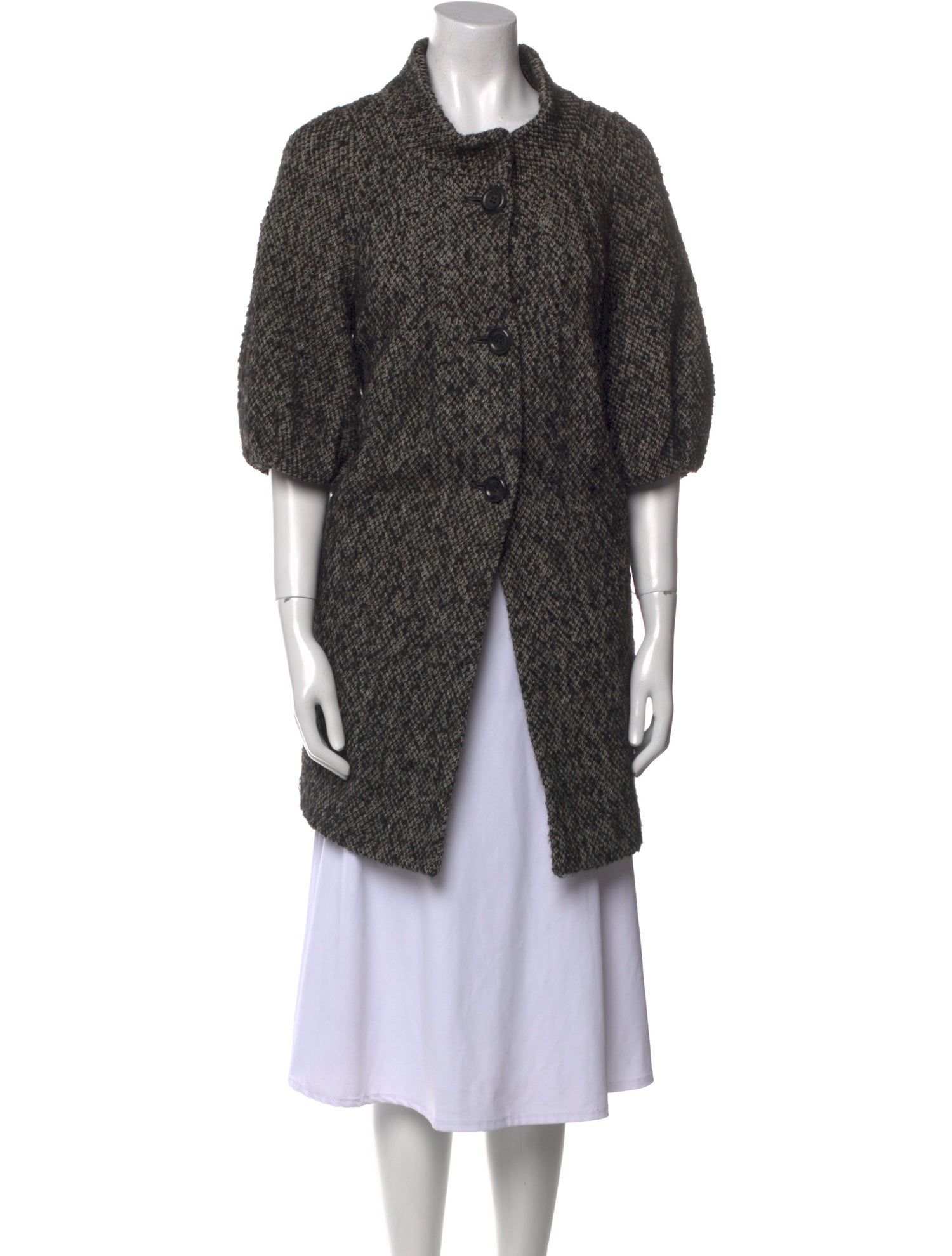 Maje Wool Mock Neck Sweater