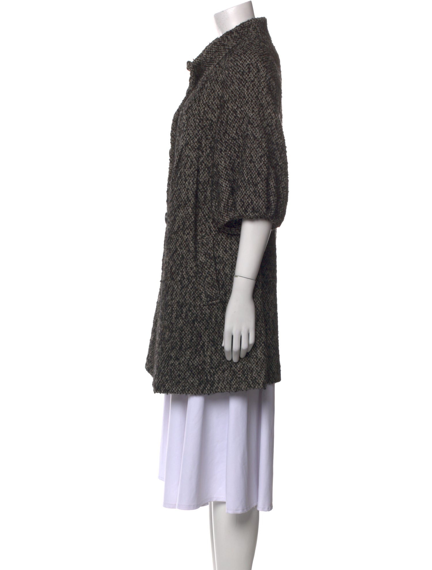 Maje Wool Mock Neck Sweater