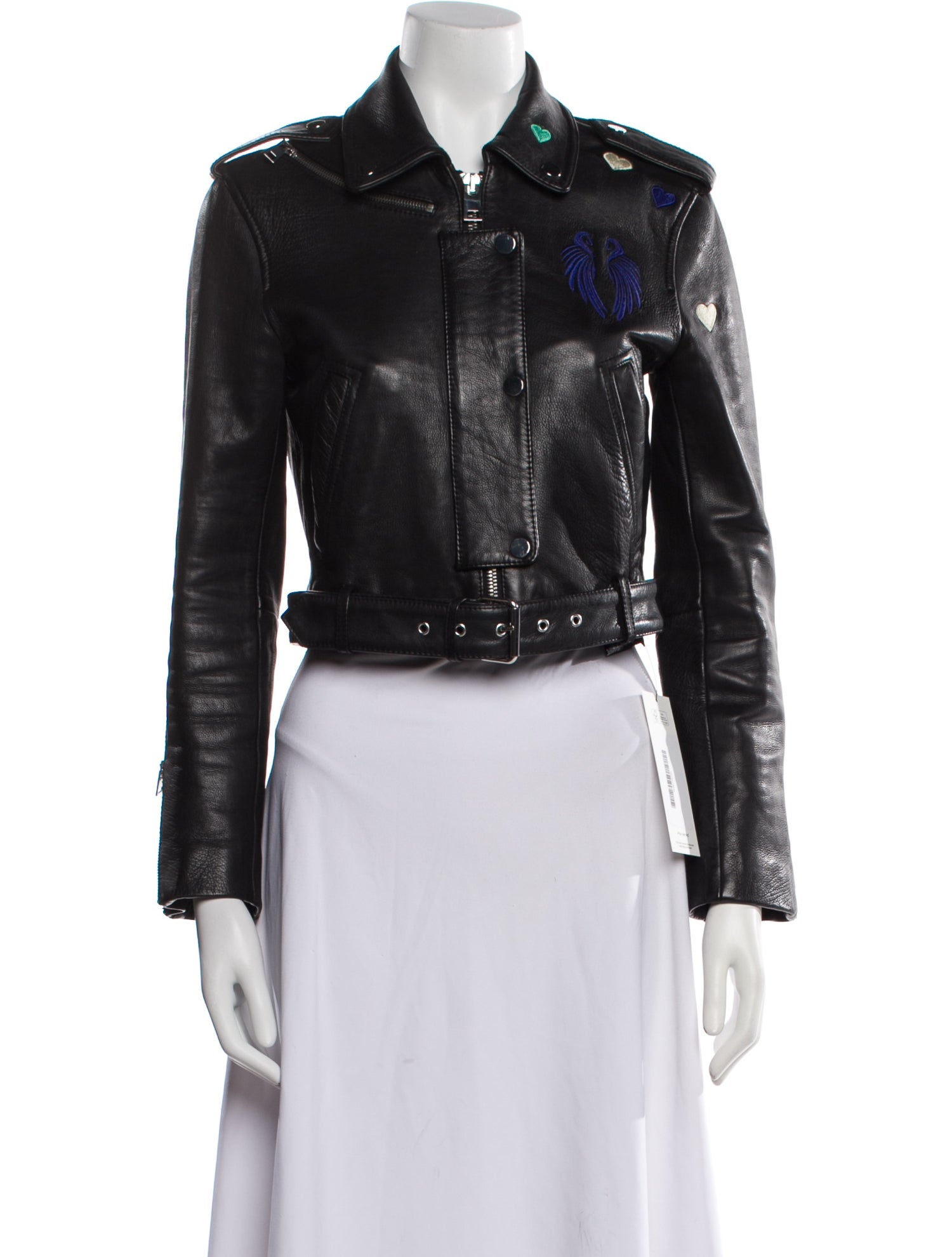 Maje Leather Biker Jacket