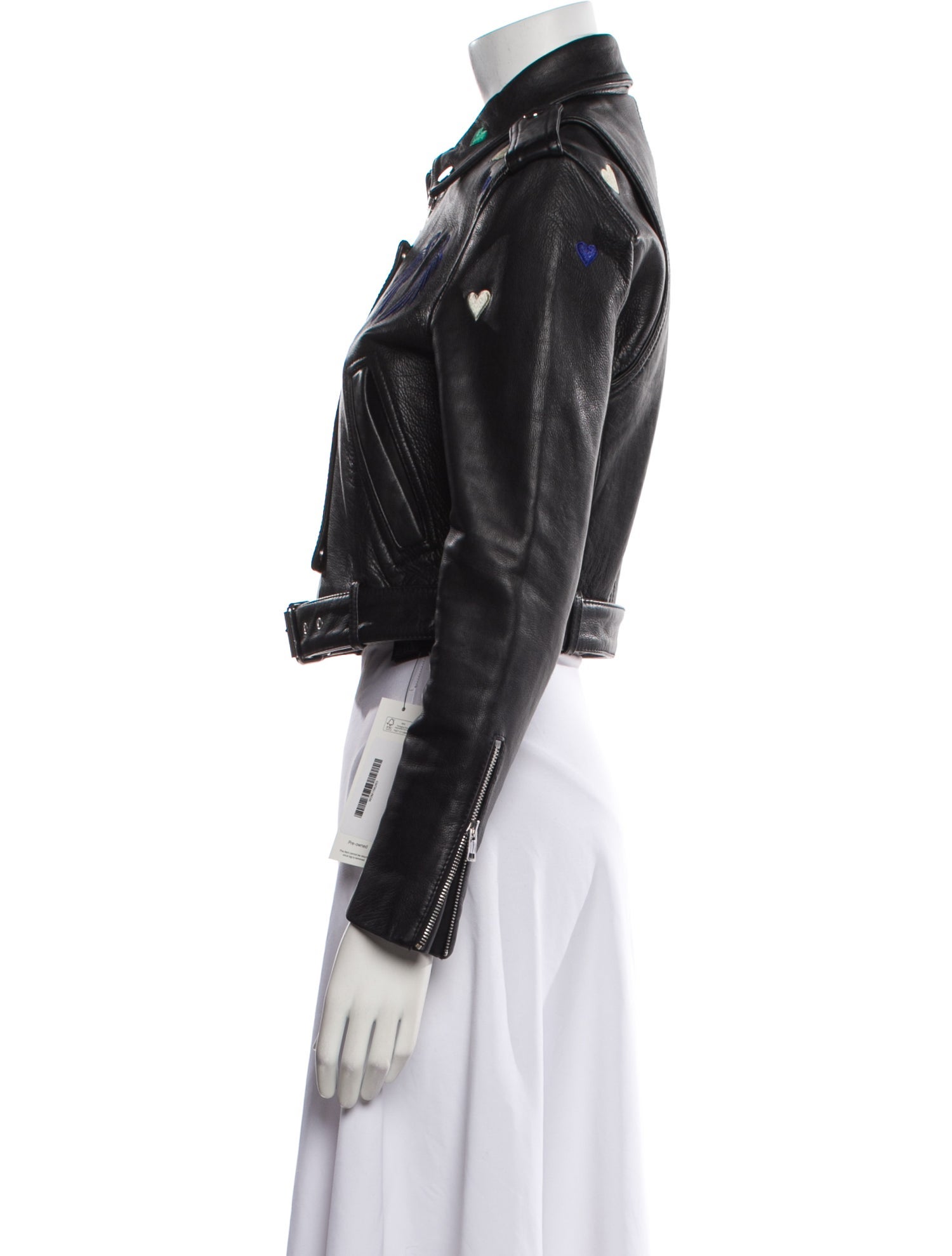 Maje Leather Biker Jacket