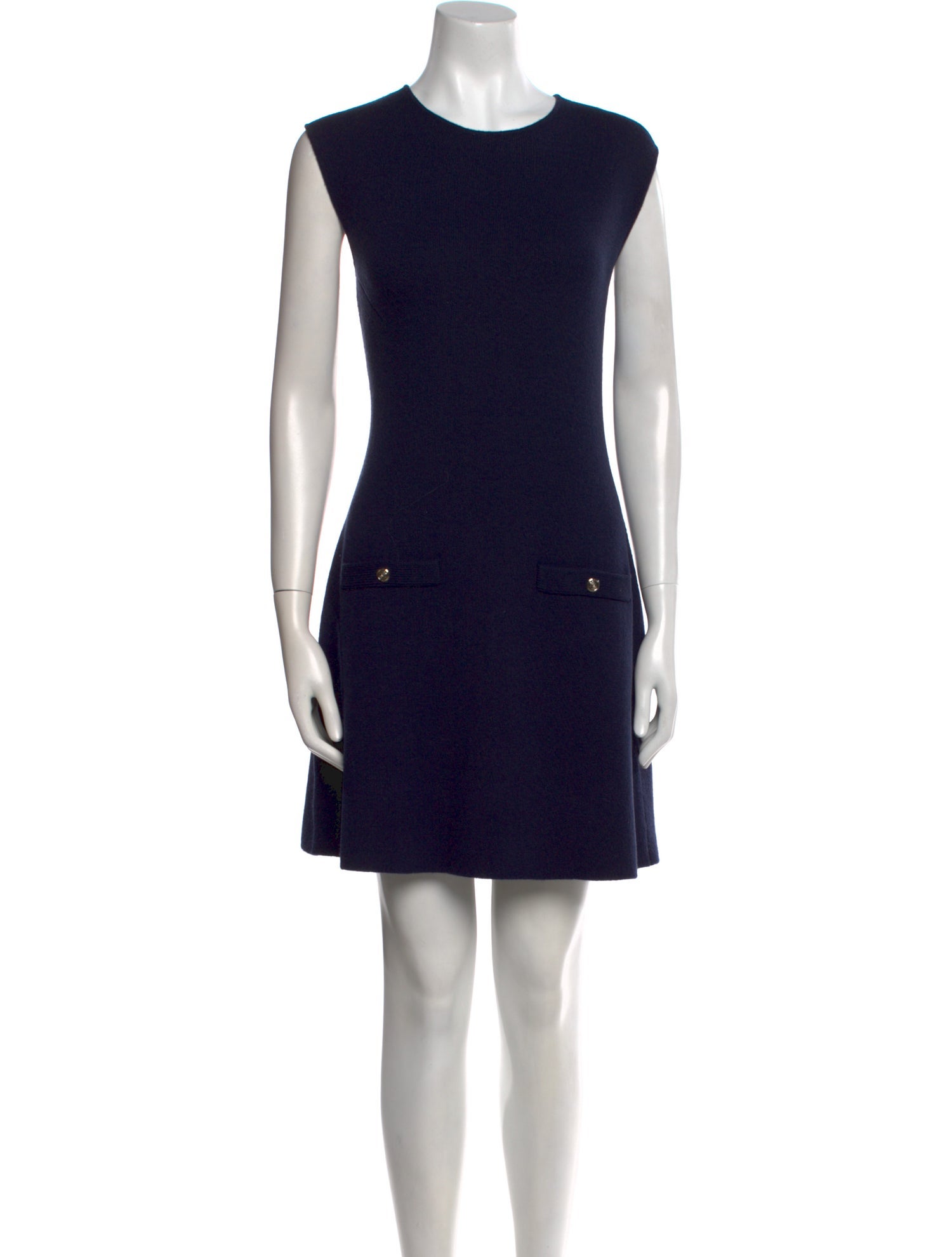 Maje Crew Neck Mini Dress