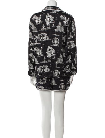 Maje Printed Short Set