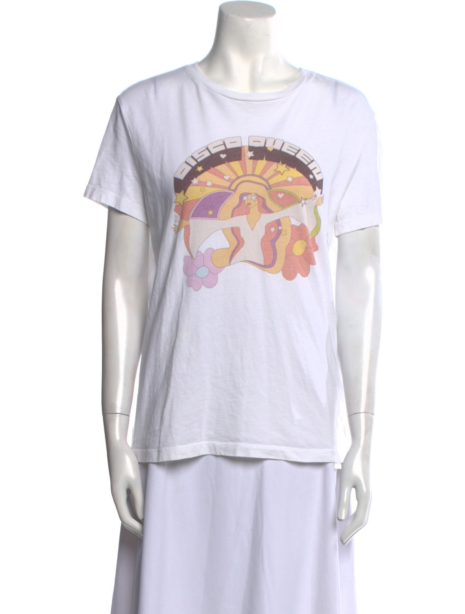 Maje Graphic Print Crew Neck T-Shirt