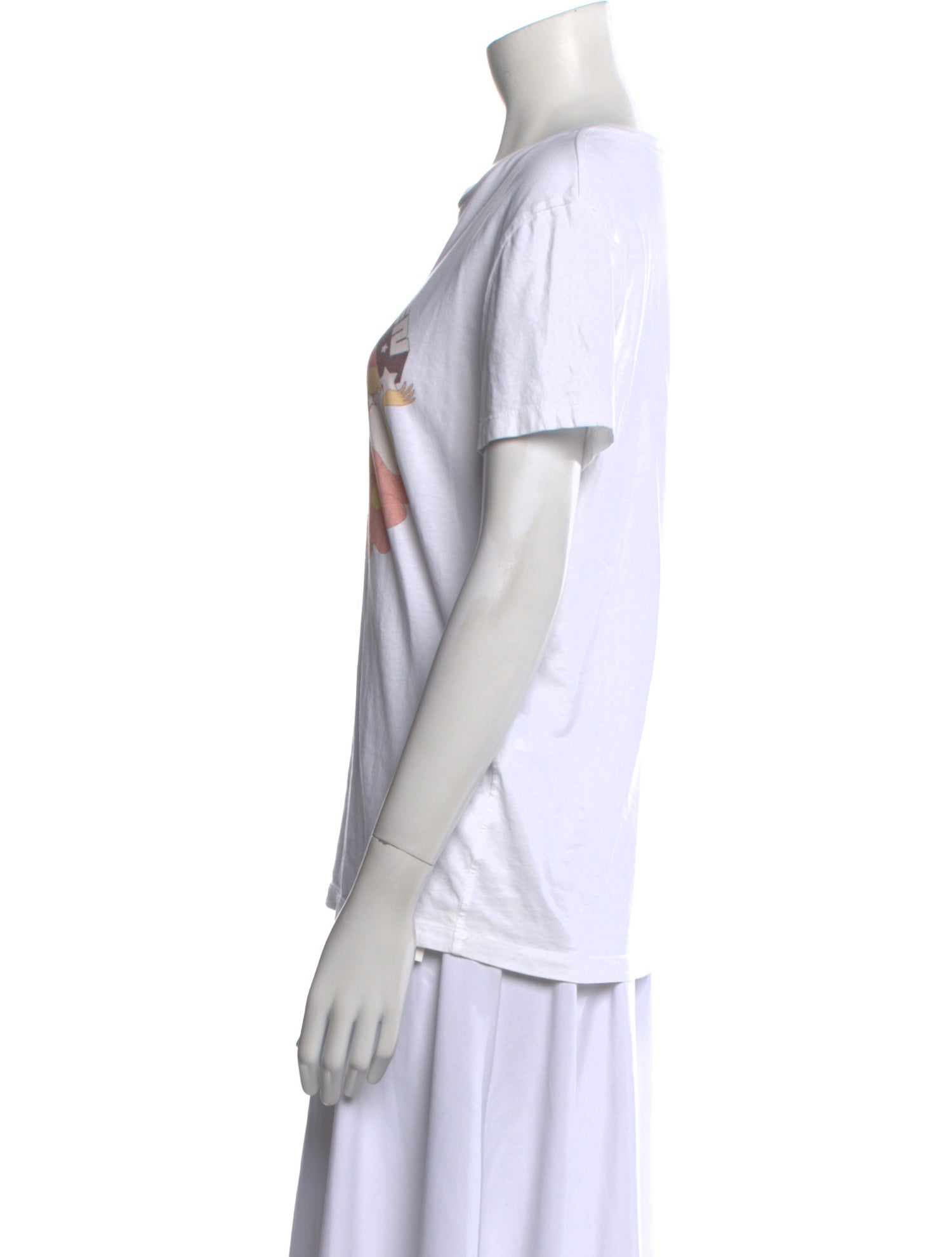 Maje Graphic Print Crew Neck T-Shirt