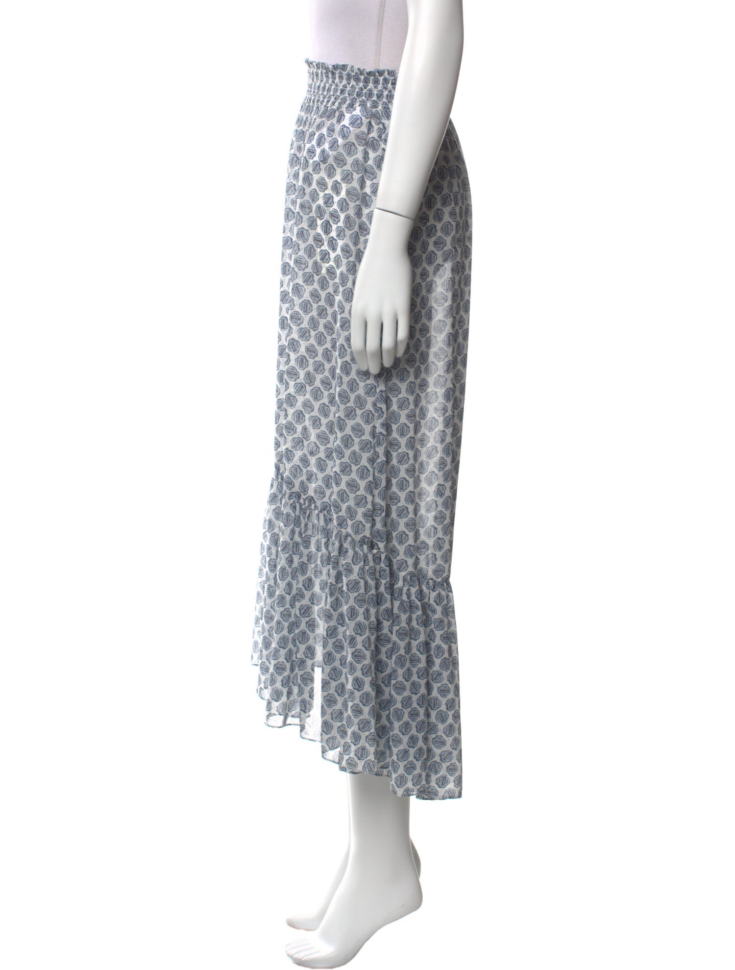 Maje Printed Midi Length Skirt w/ Tags