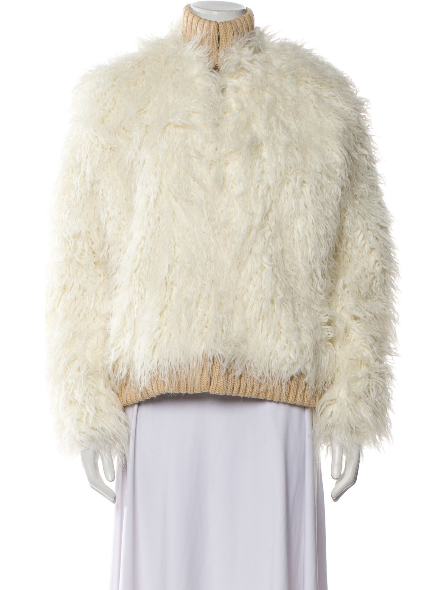 Maje Faux Fur Faux Fur Jacket w/ Tags