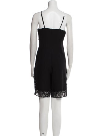 Maje Plunge Neckline Romper