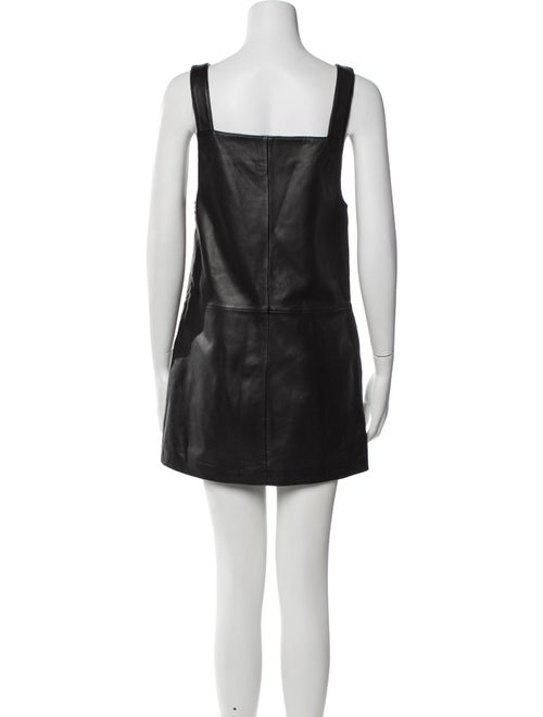 Maje Leather Mini Dress