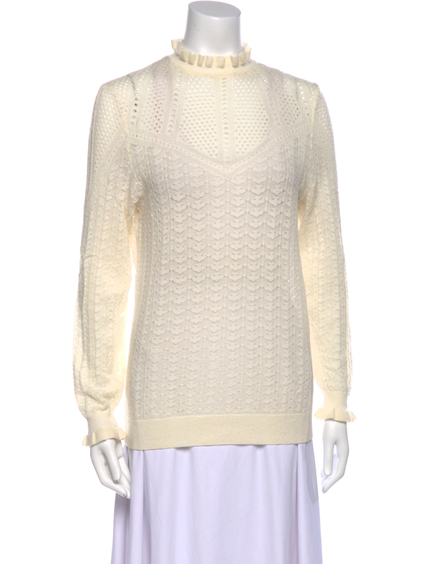 Maje Wool Turtleneck Sweater