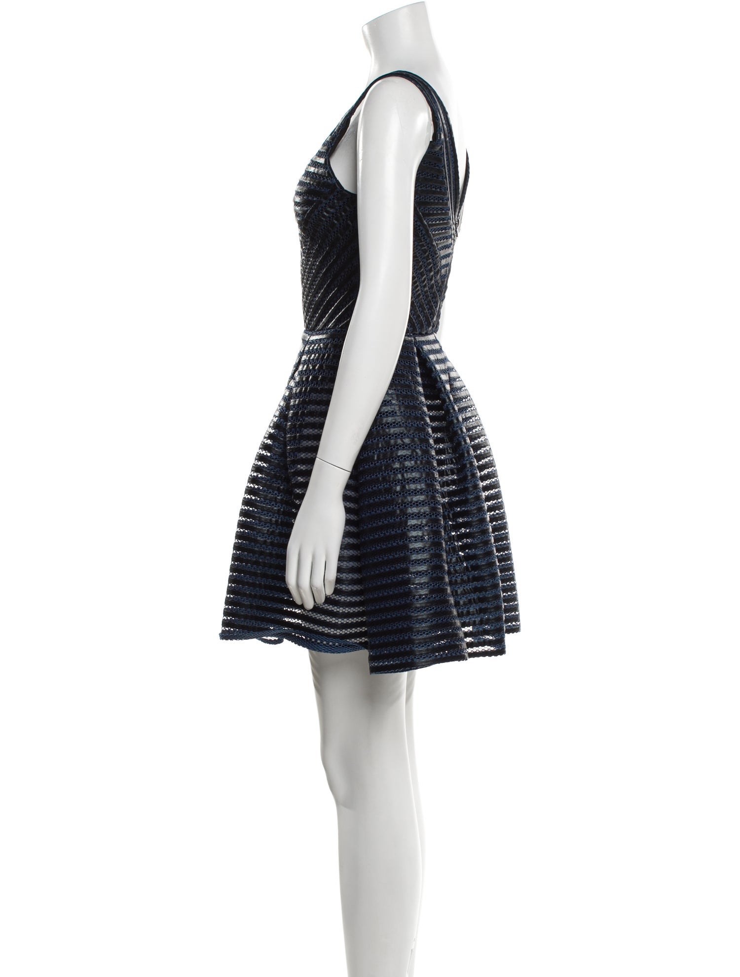 Maje V-Neck Mini Dress