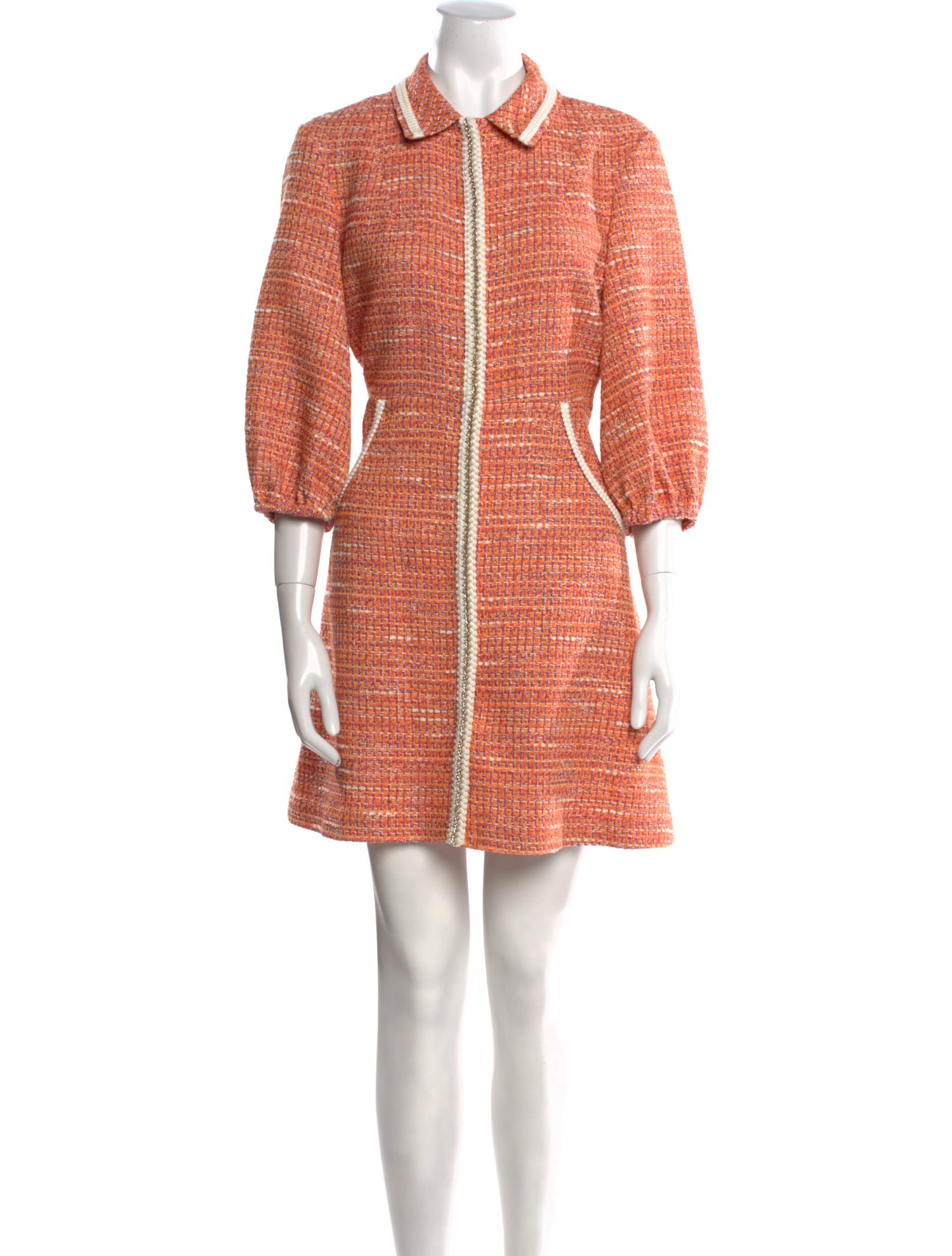 Maje Printed Mini Dress