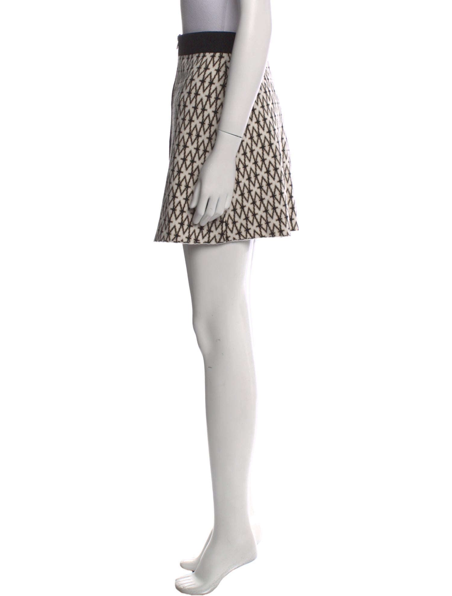 Maje Joyal Zip Front Mini Skirt Mini Skirt w/ Tags