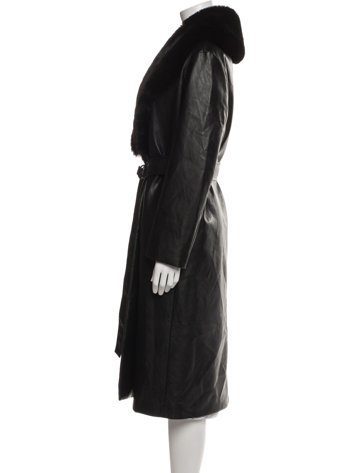 Maje Faux Fur Coat w/ Tags