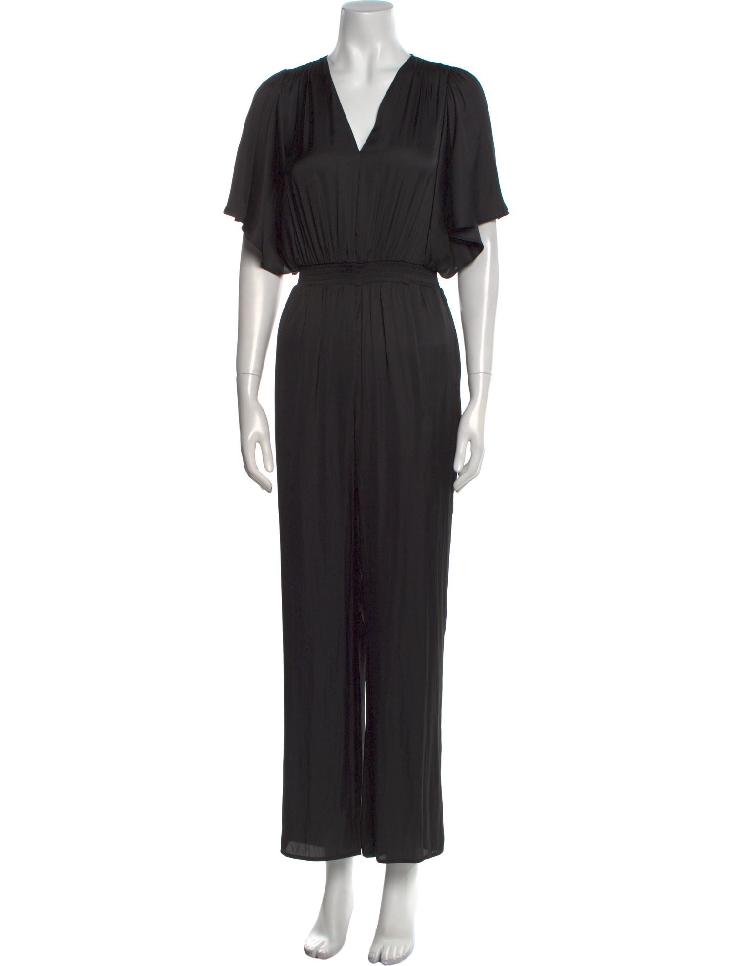 Maje V-Neck Jumpsuit