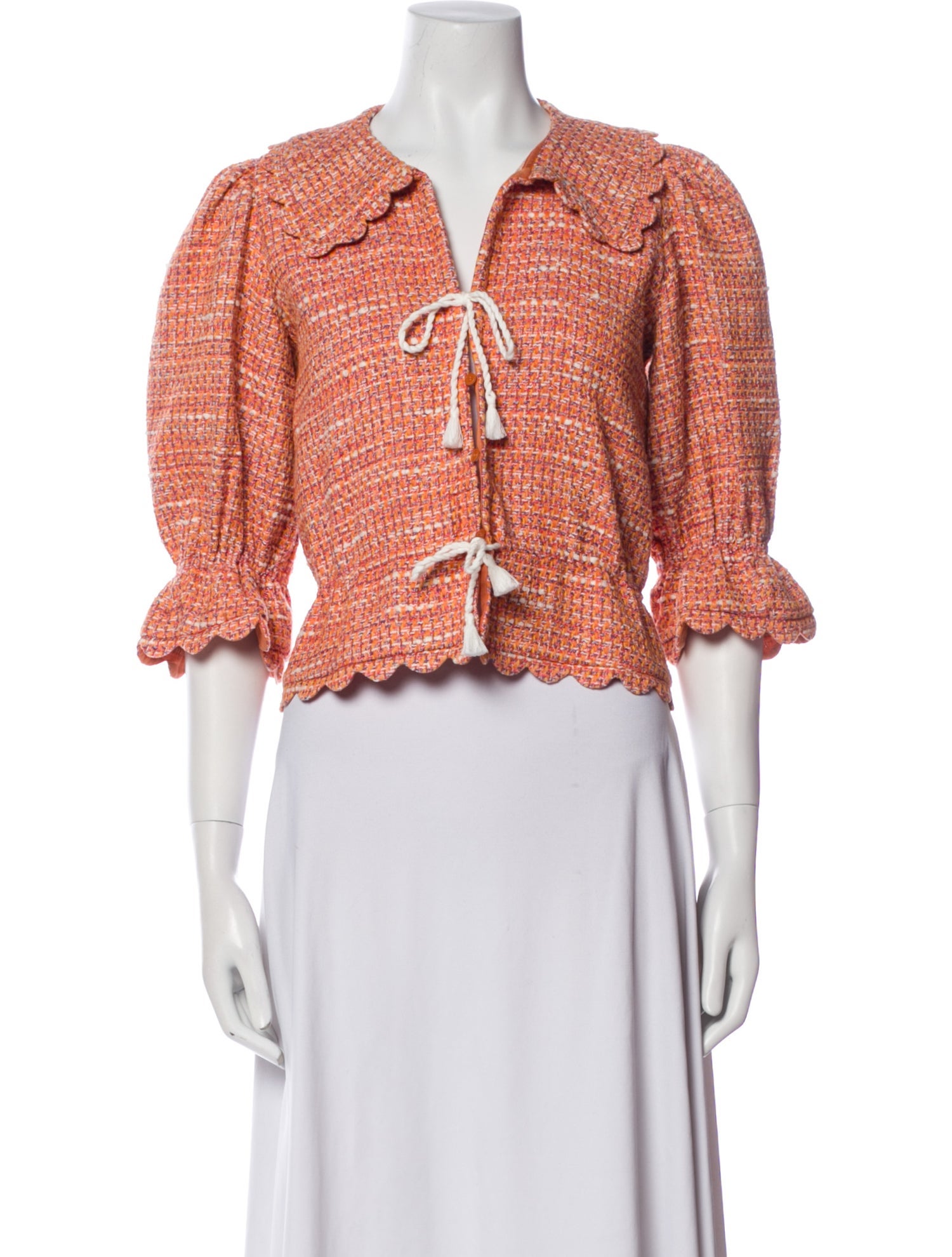 Maje Tweed Pattern Evening Jacket w/ Tags