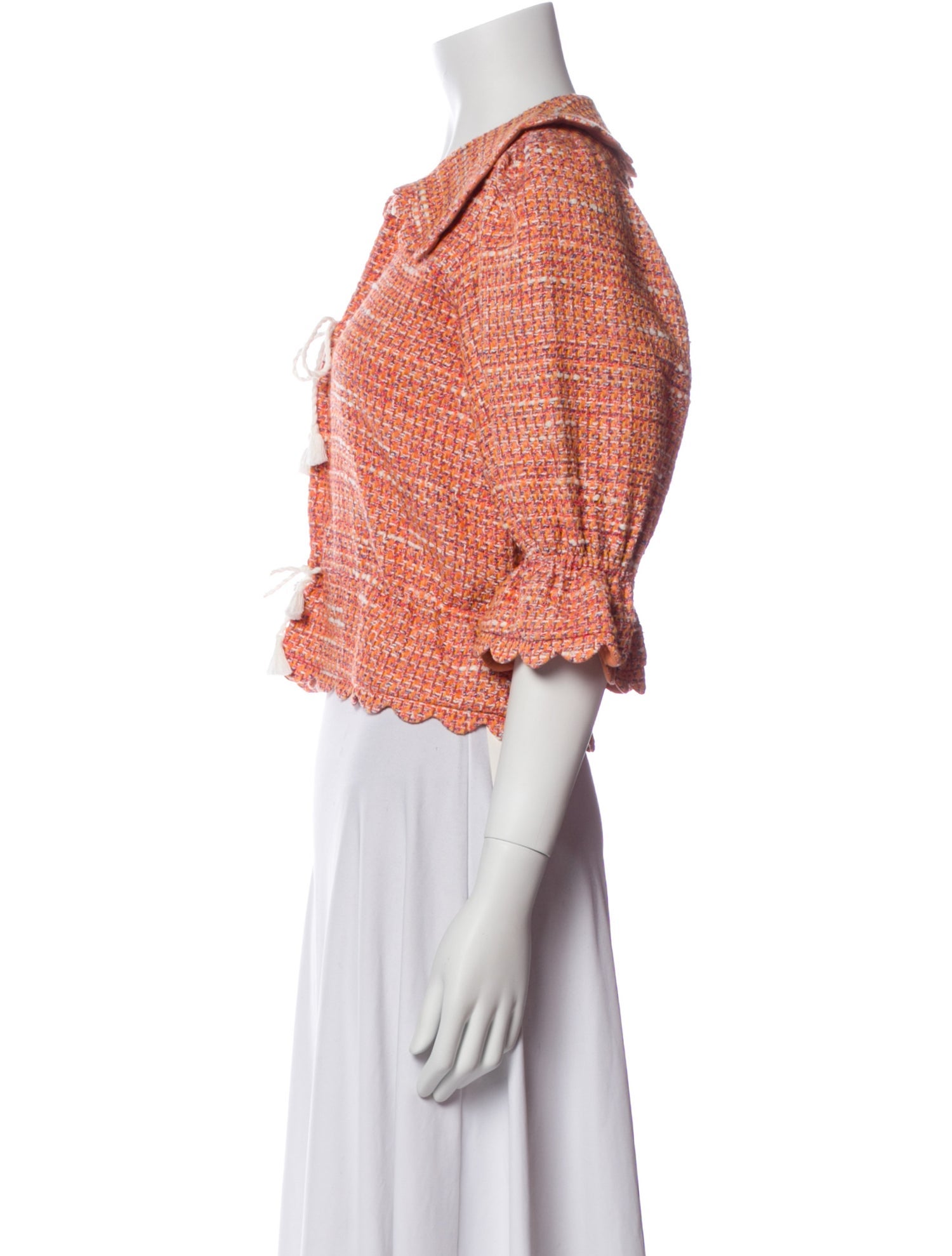 Maje Tweed Pattern Evening Jacket w/ Tags