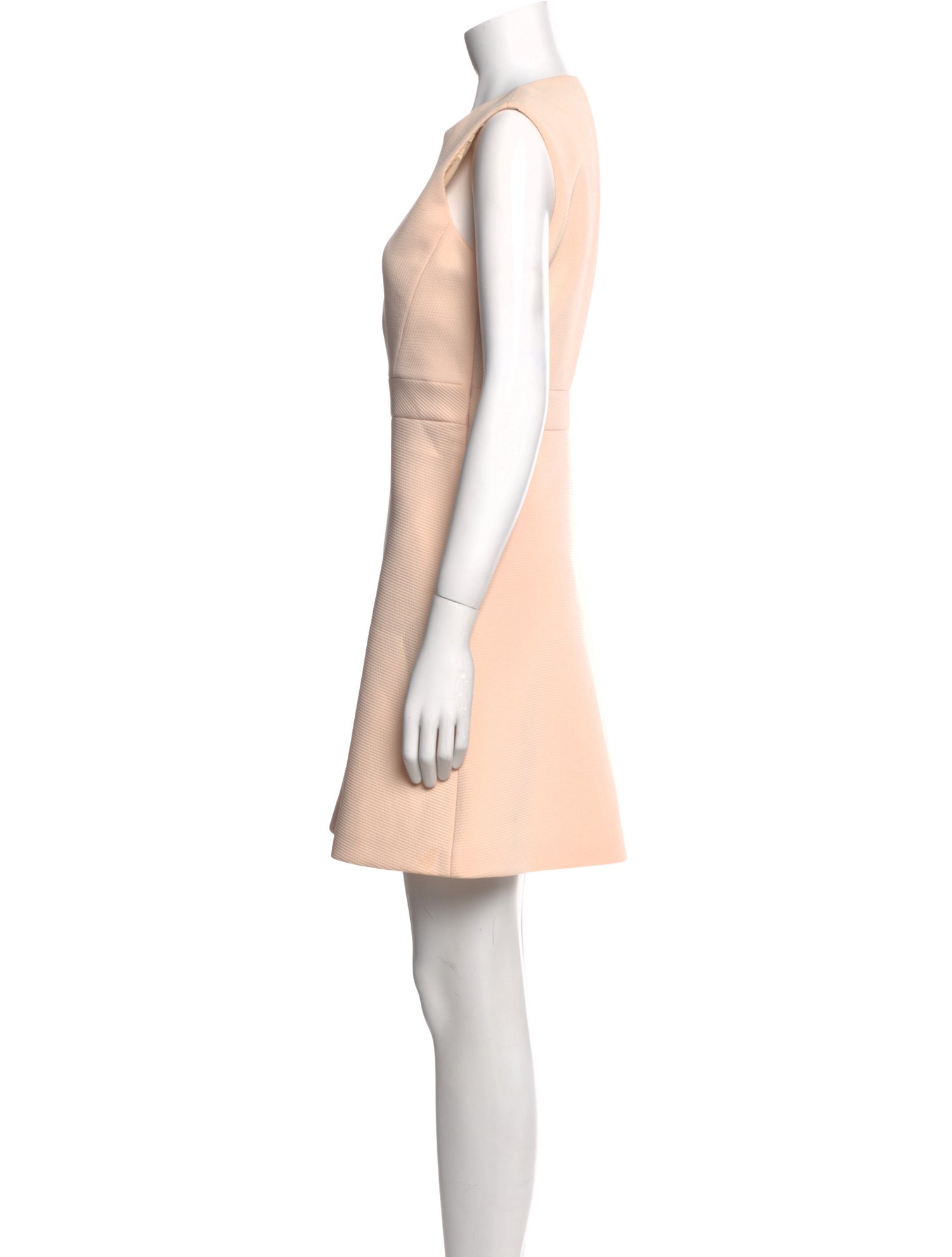 Maje Crew Neck Mini Dress