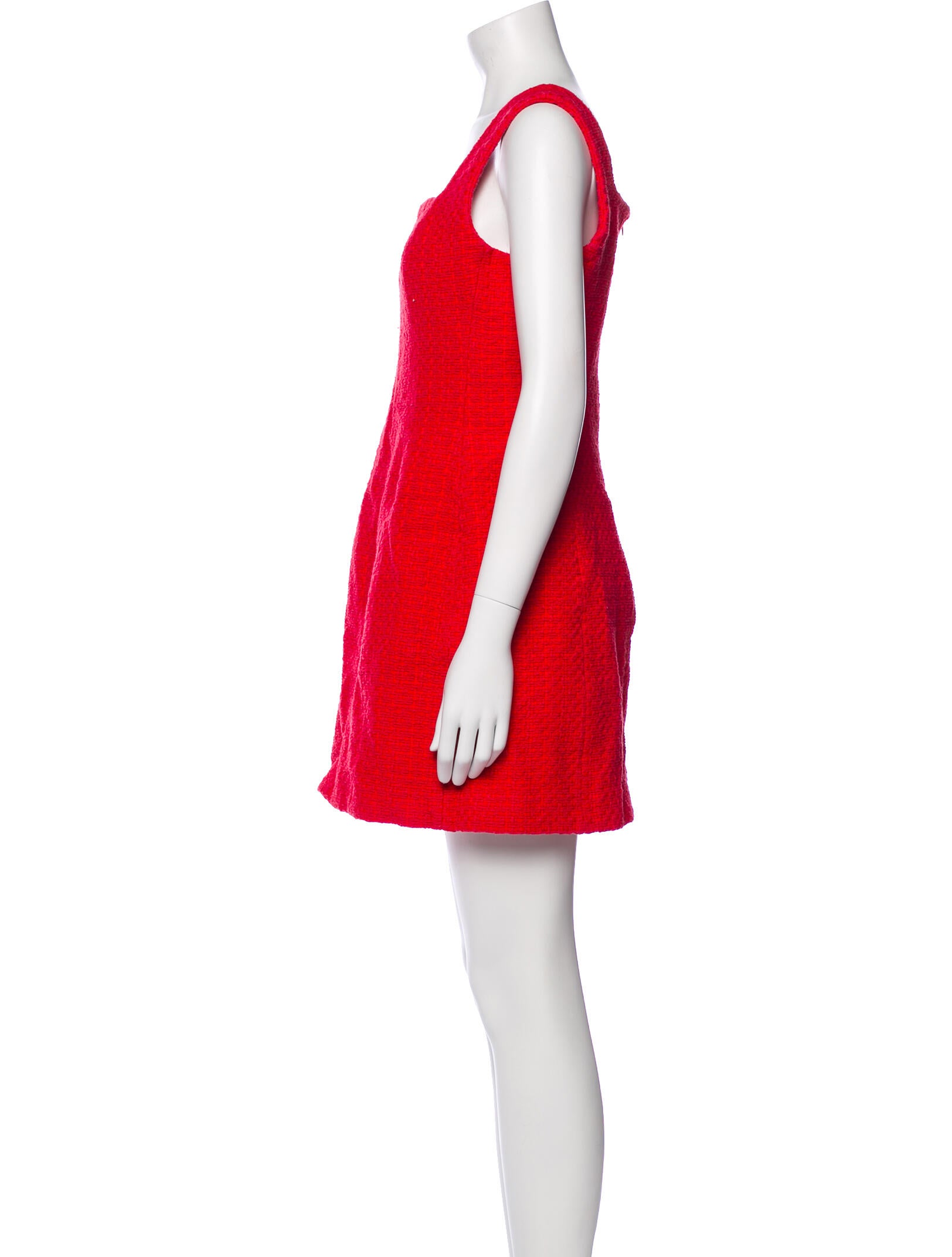 Maje Square Neckline Mini Dress