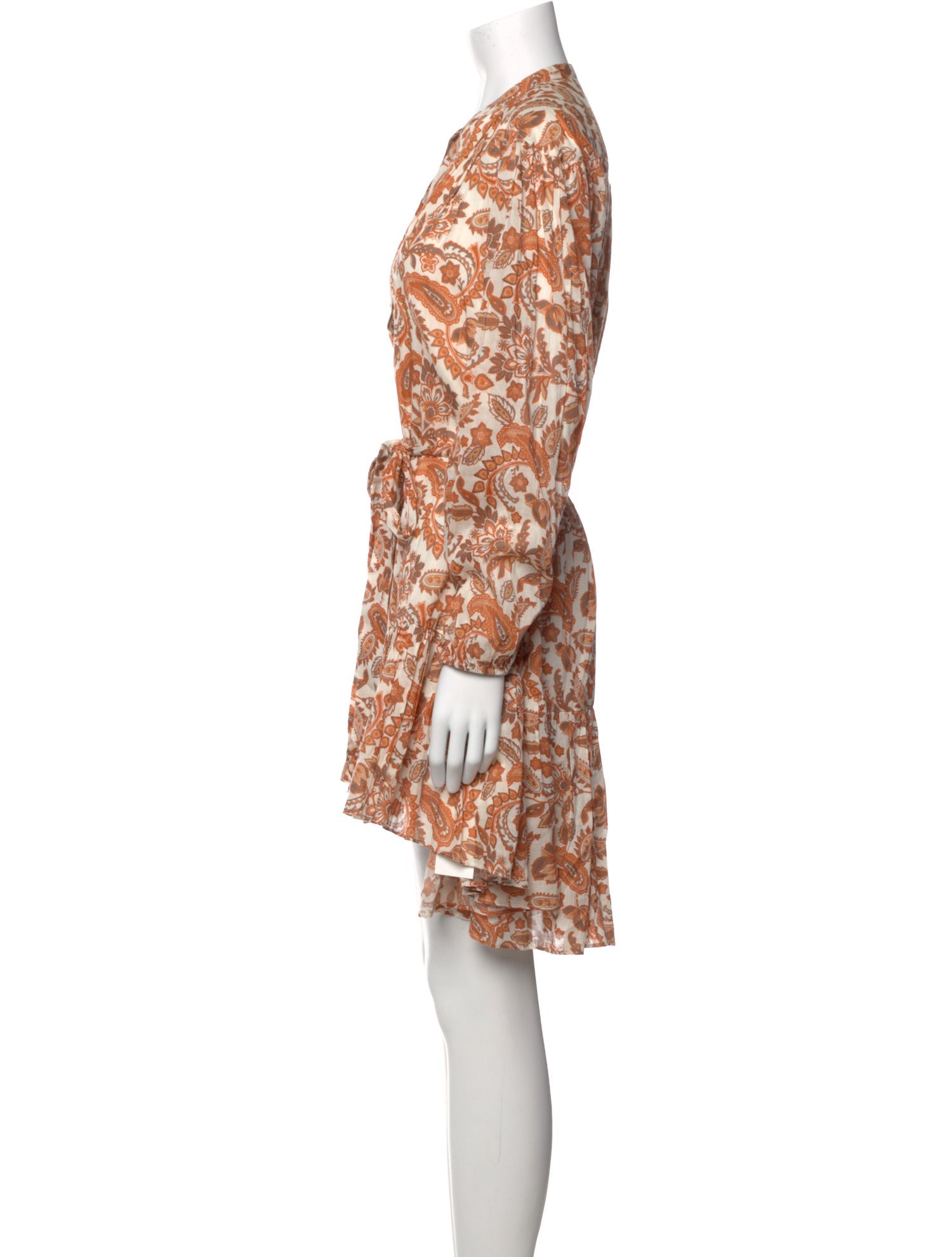 Maje Floral Print Mini Dress