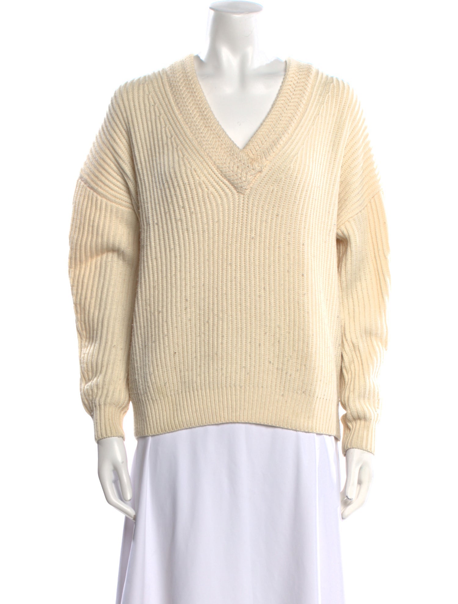 Maje V-Neck Sweater