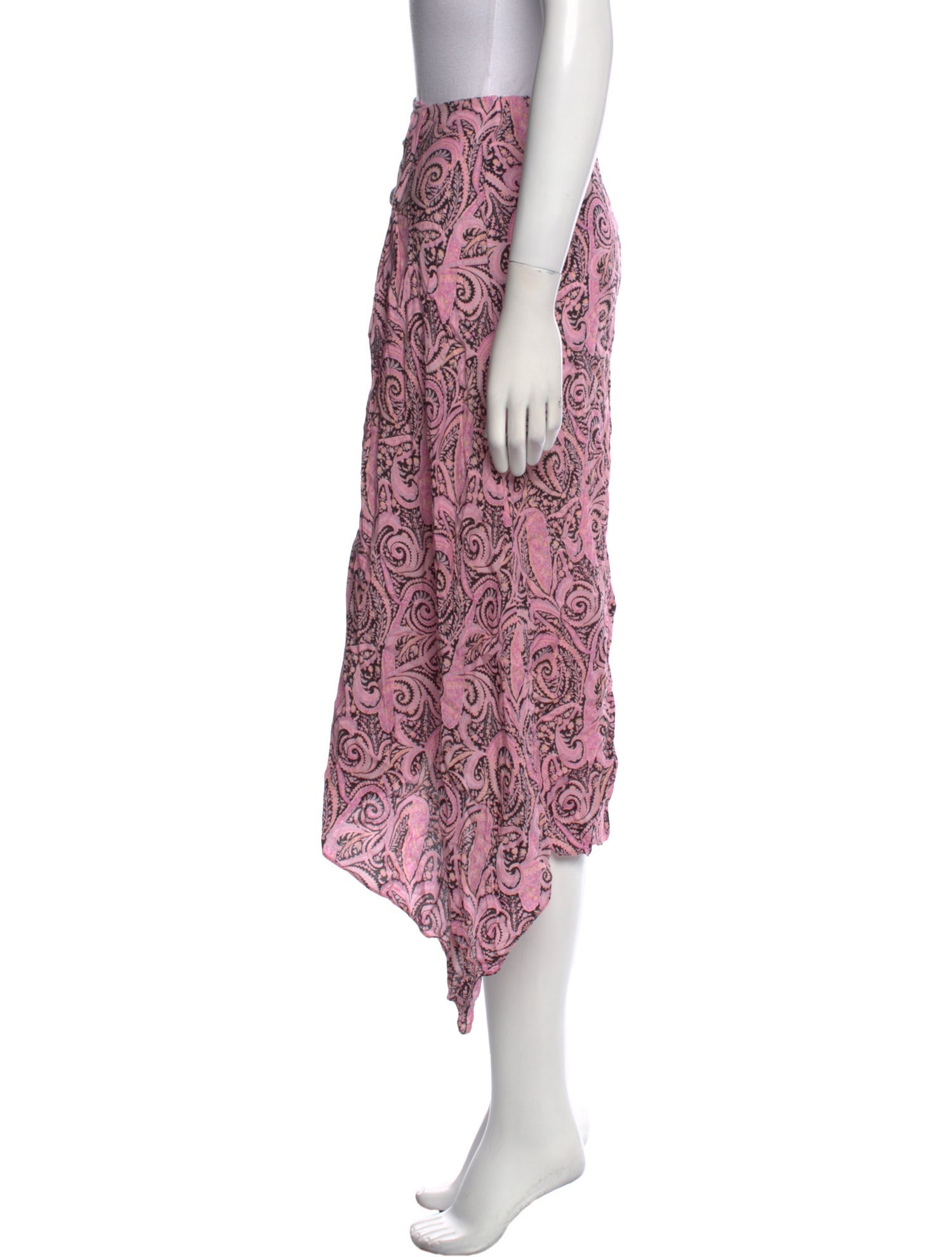 Maje Printed Knee-Length Skirt