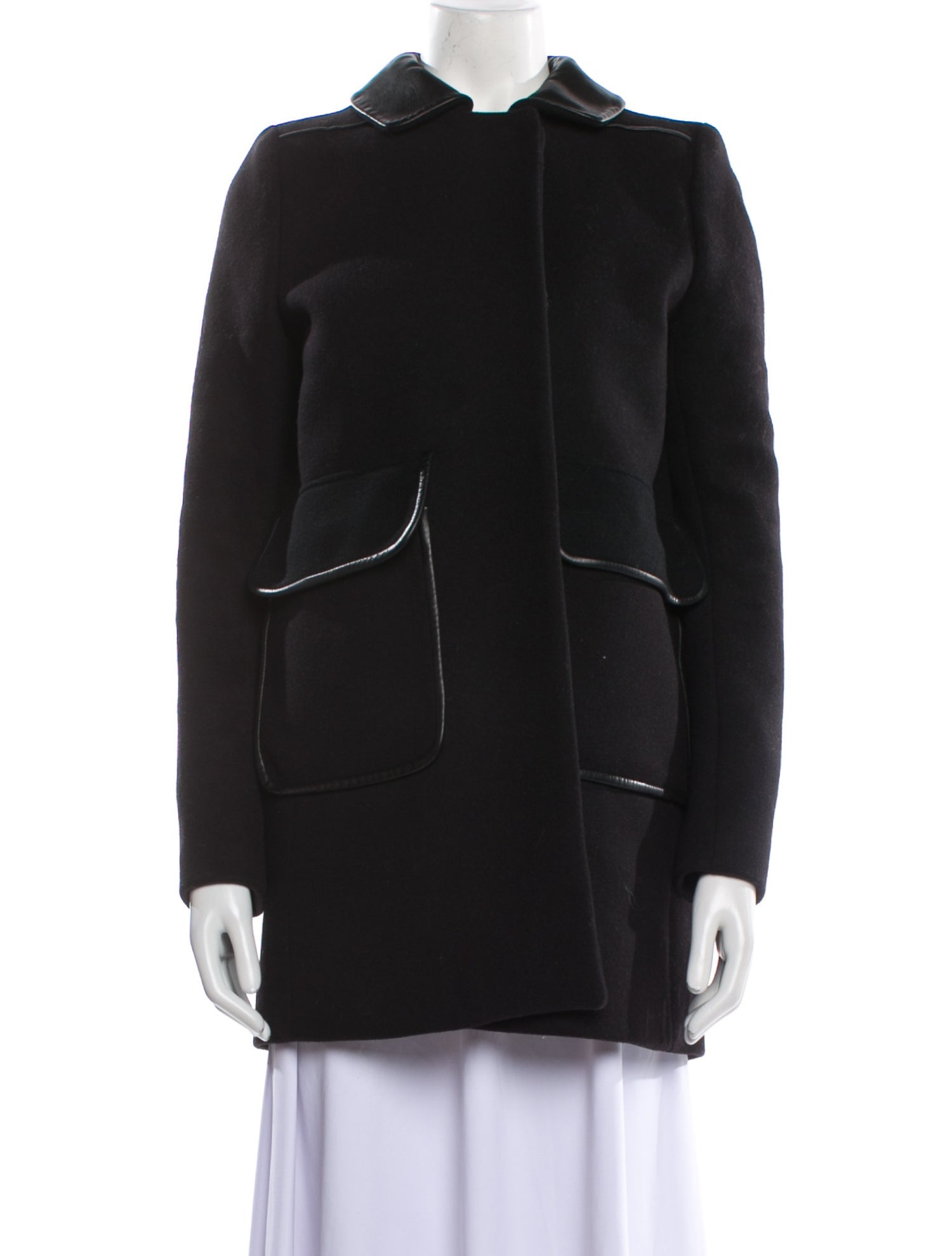 Maje Virgin Wool Coat