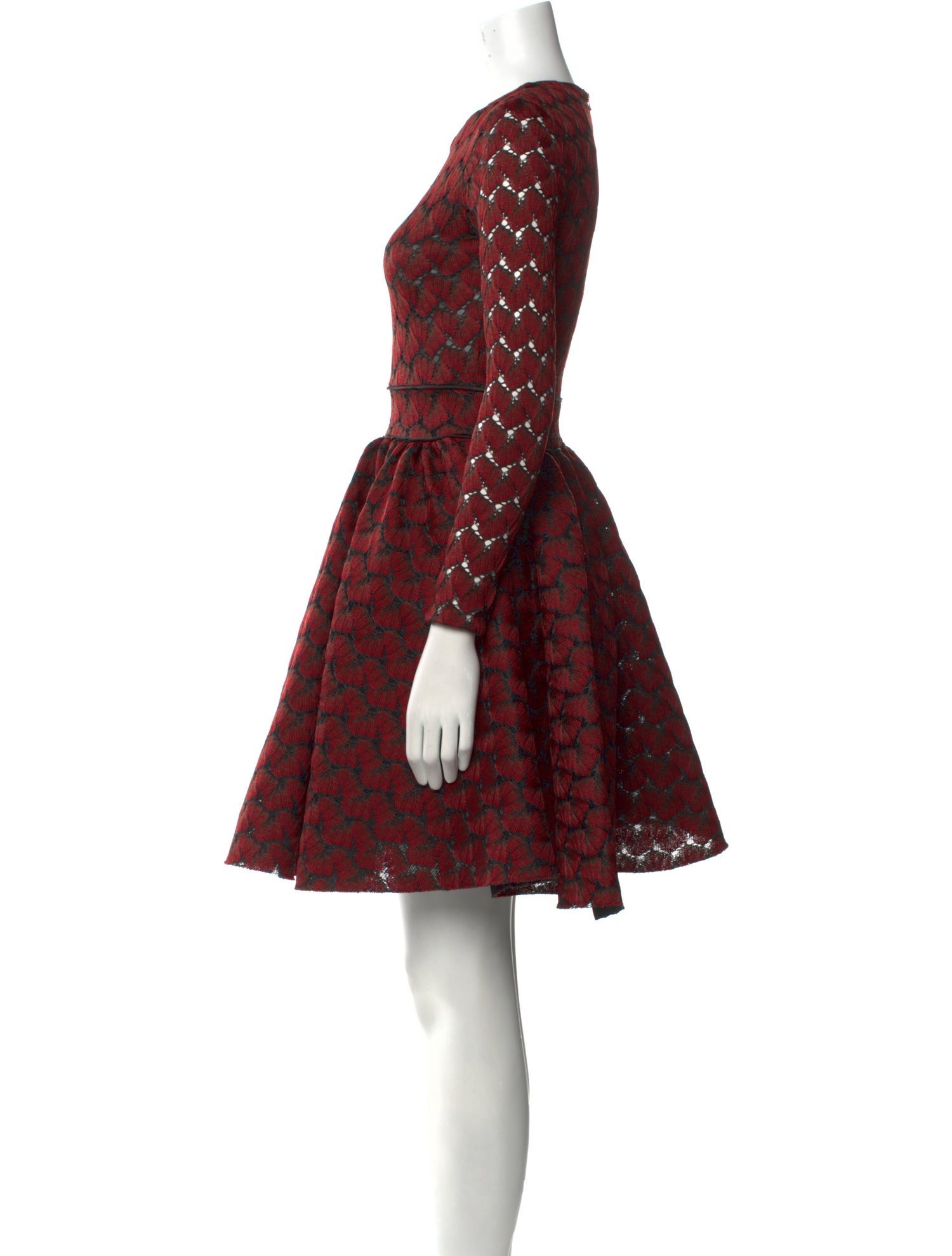 Maje Printed Mini Dress