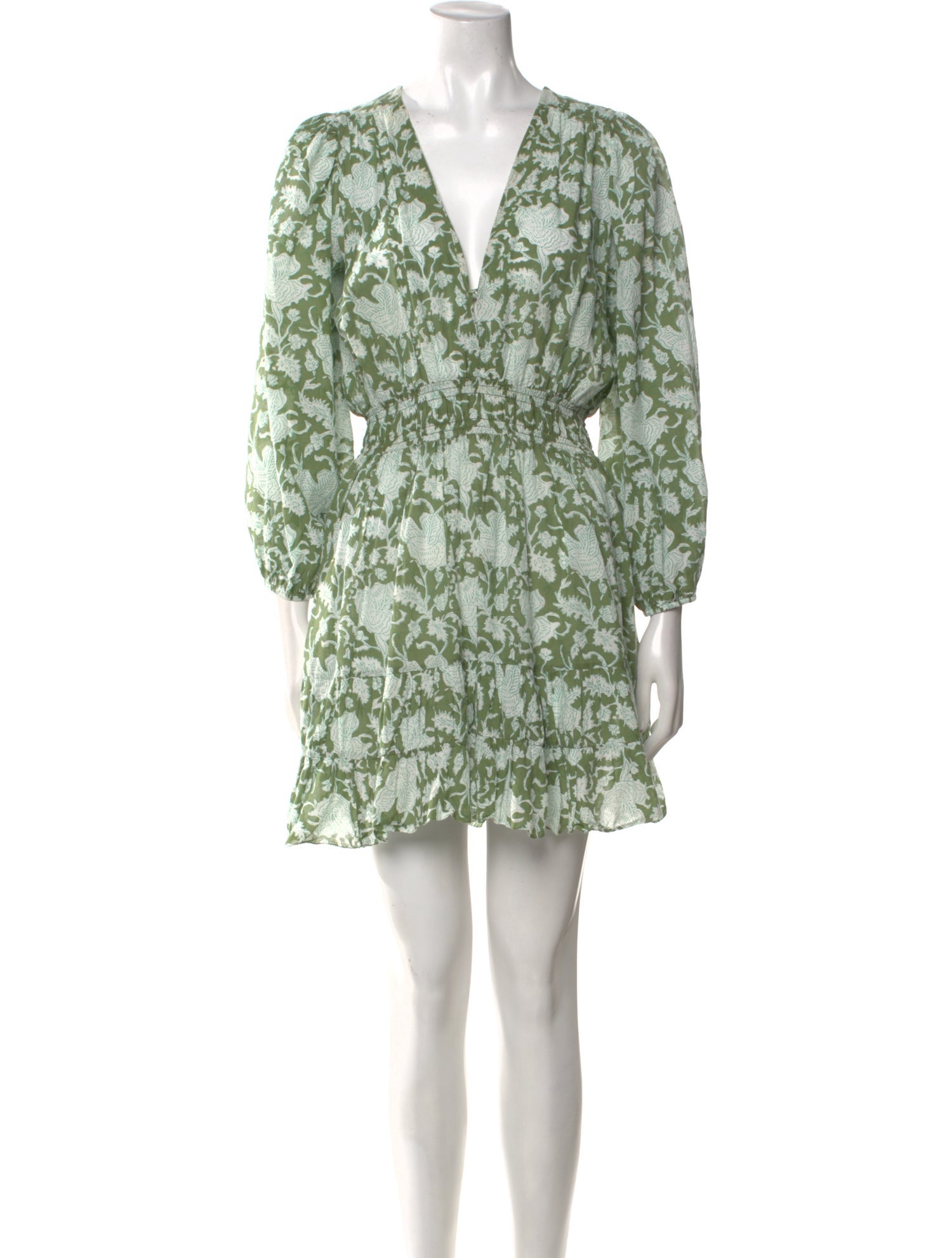 Maje Printed Mini Dress