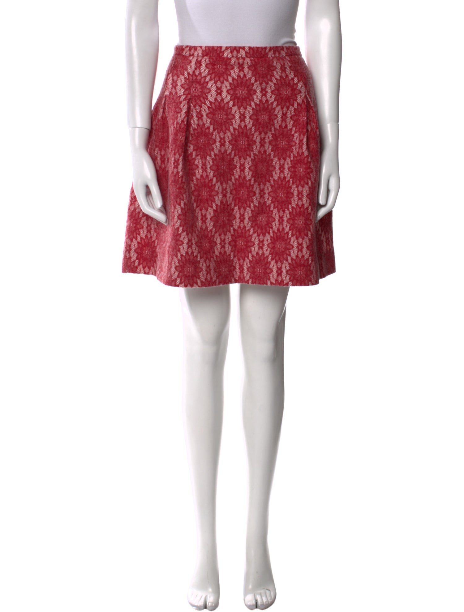 Maje Floral Print Mini Skirt w/ Tags