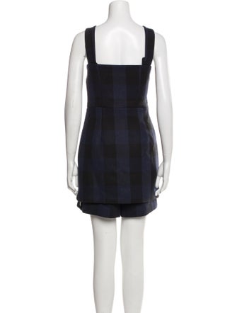 Maje Square Neckline Romper