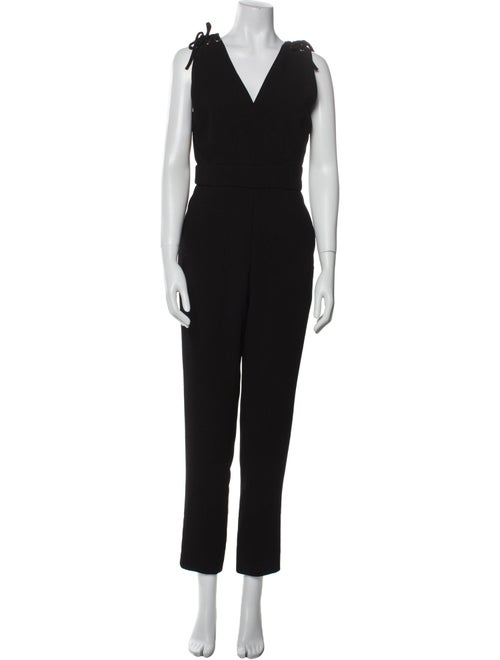 Maje V-Neck Jumpsuit