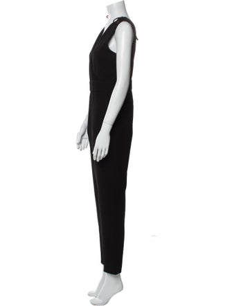 Maje V-Neck Jumpsuit