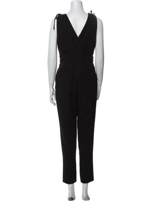 Maje V-Neck Jumpsuit