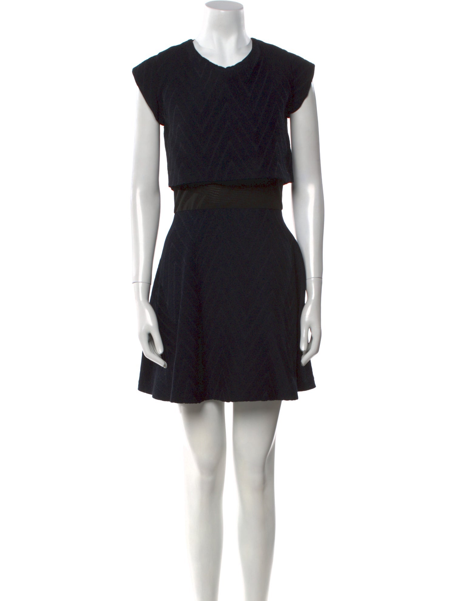 Maje Wool Mini Dress