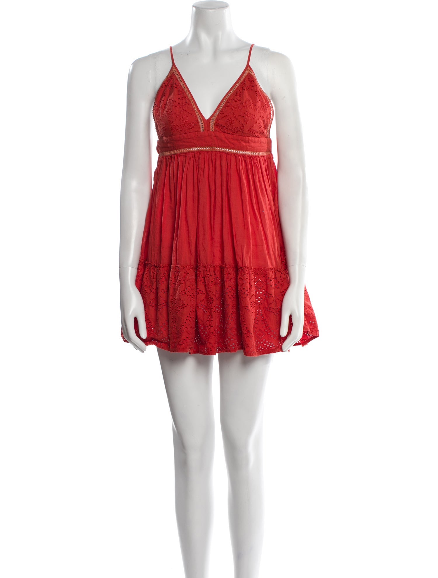 Maje V-Neck Mini Dress