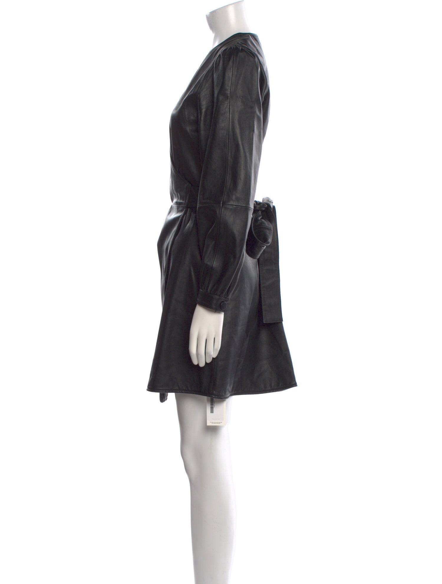 Maje Leather Mini Dress