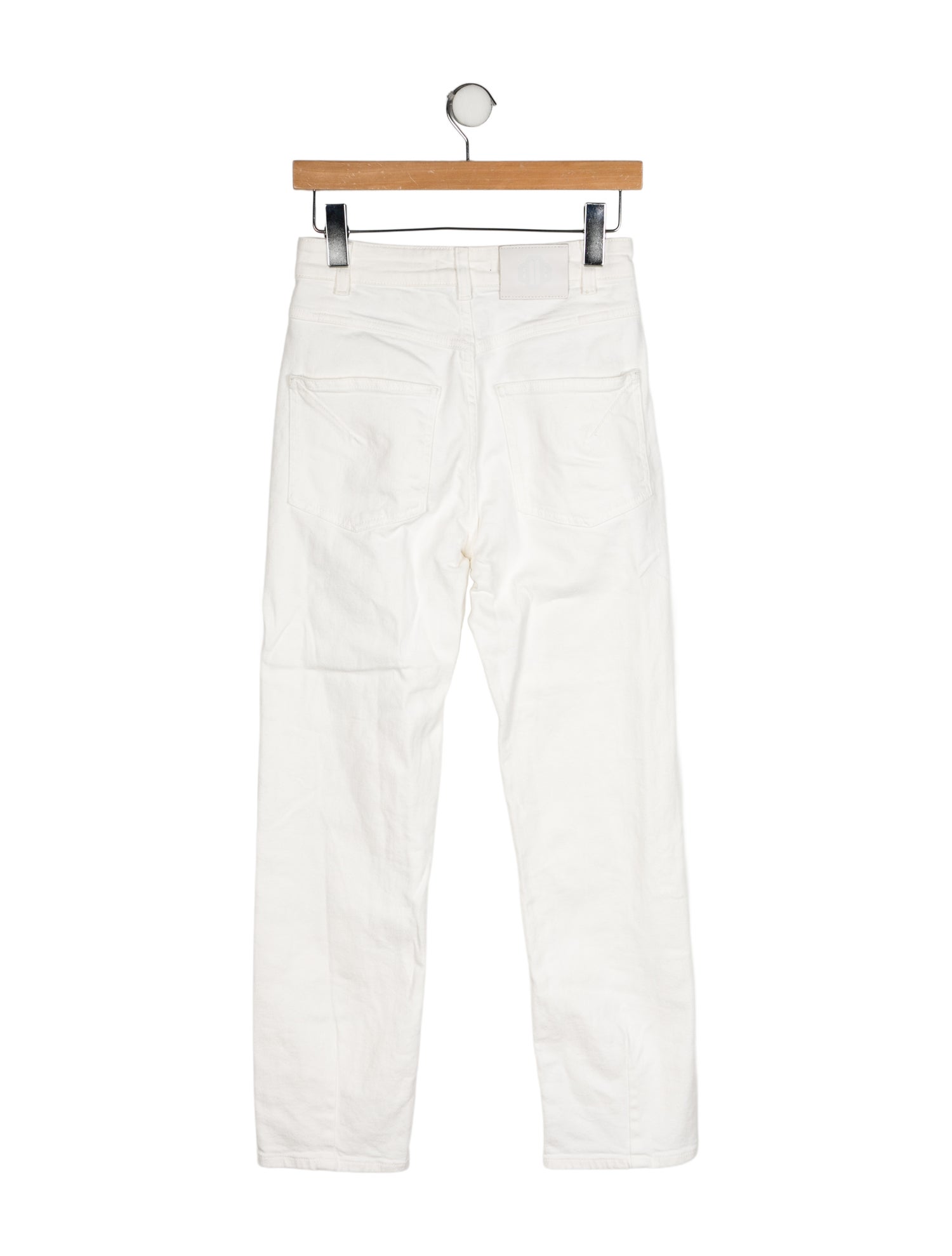 Maje High-Rise Straight Leg Jeans