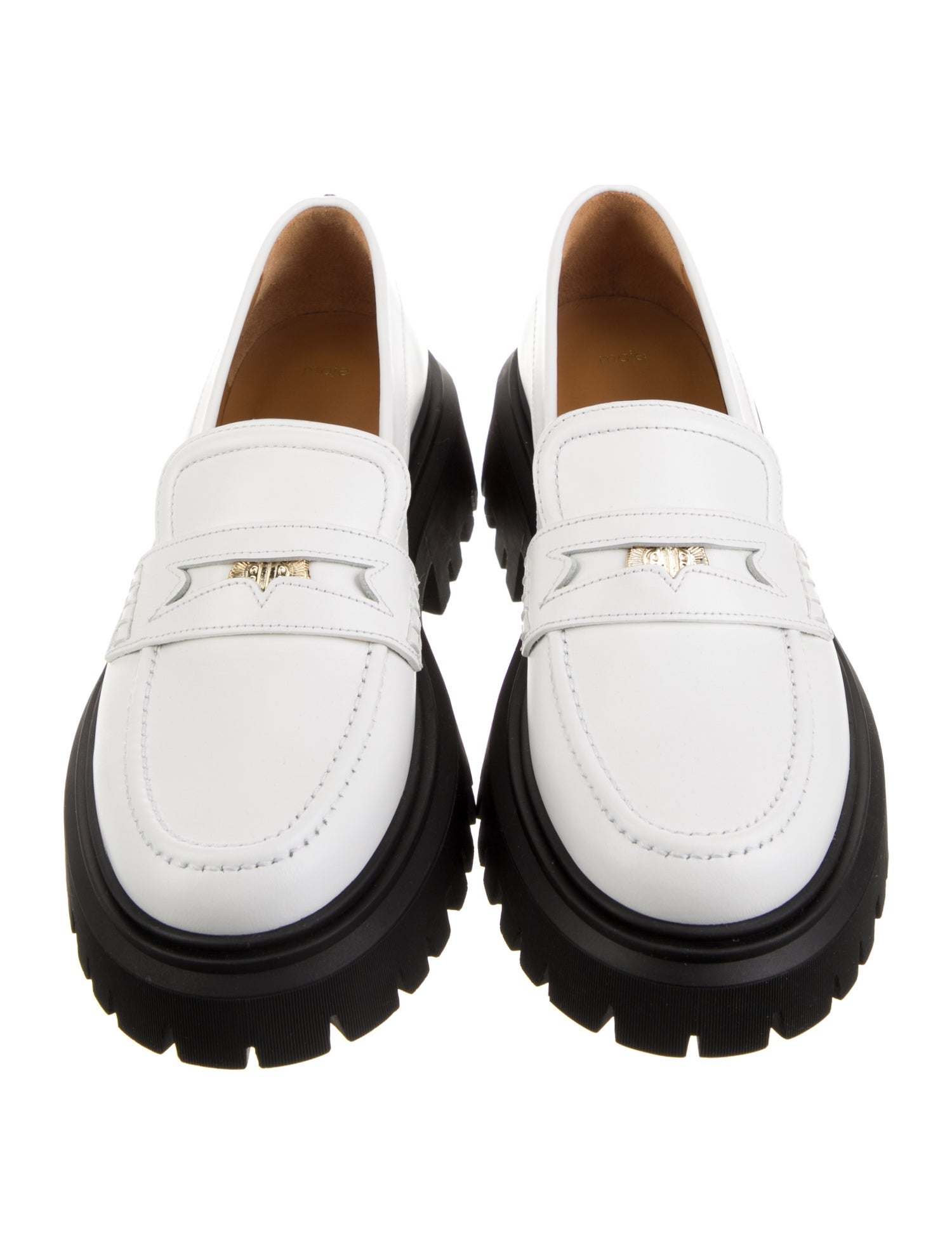 Maje Leather Loafers
