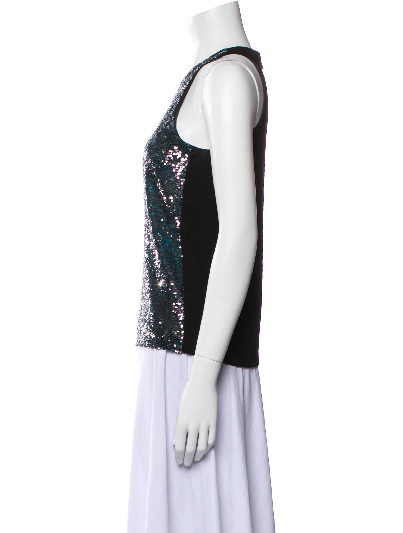 Maje Printed Halterneck Top