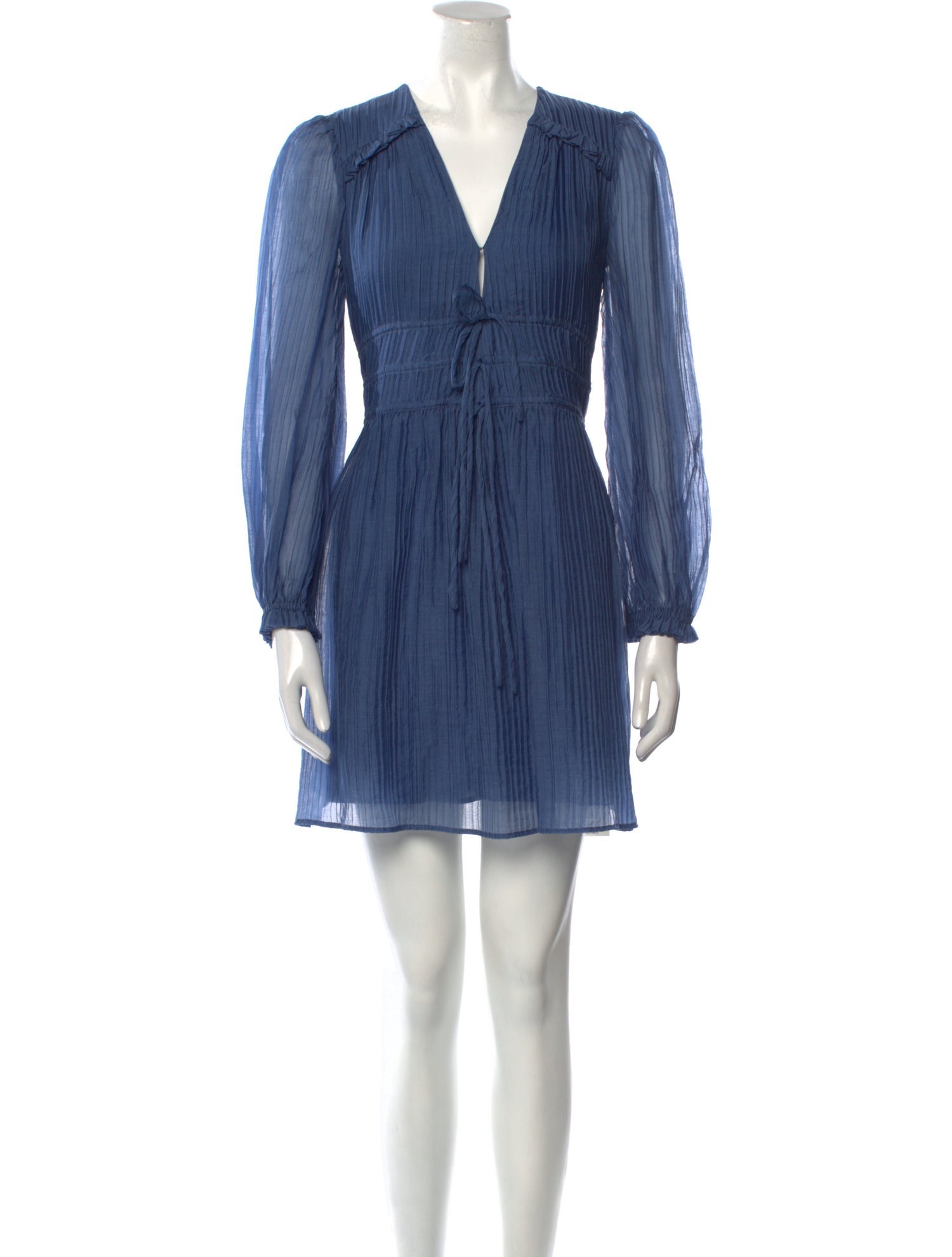 Maje V-Neck Mini Dress w/ Tags