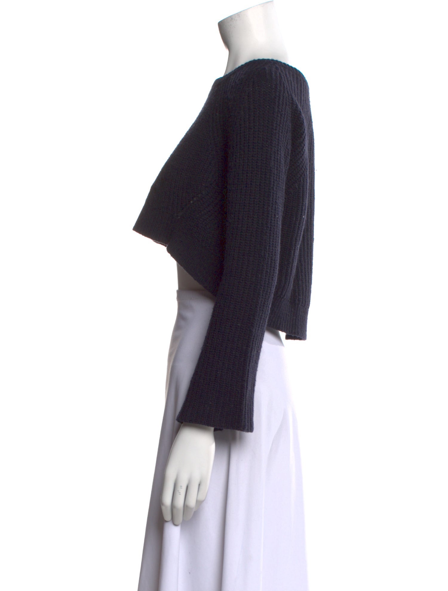 Maje Linen Bateau Neckline Sweater