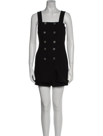 Maje Square Neckline Romper