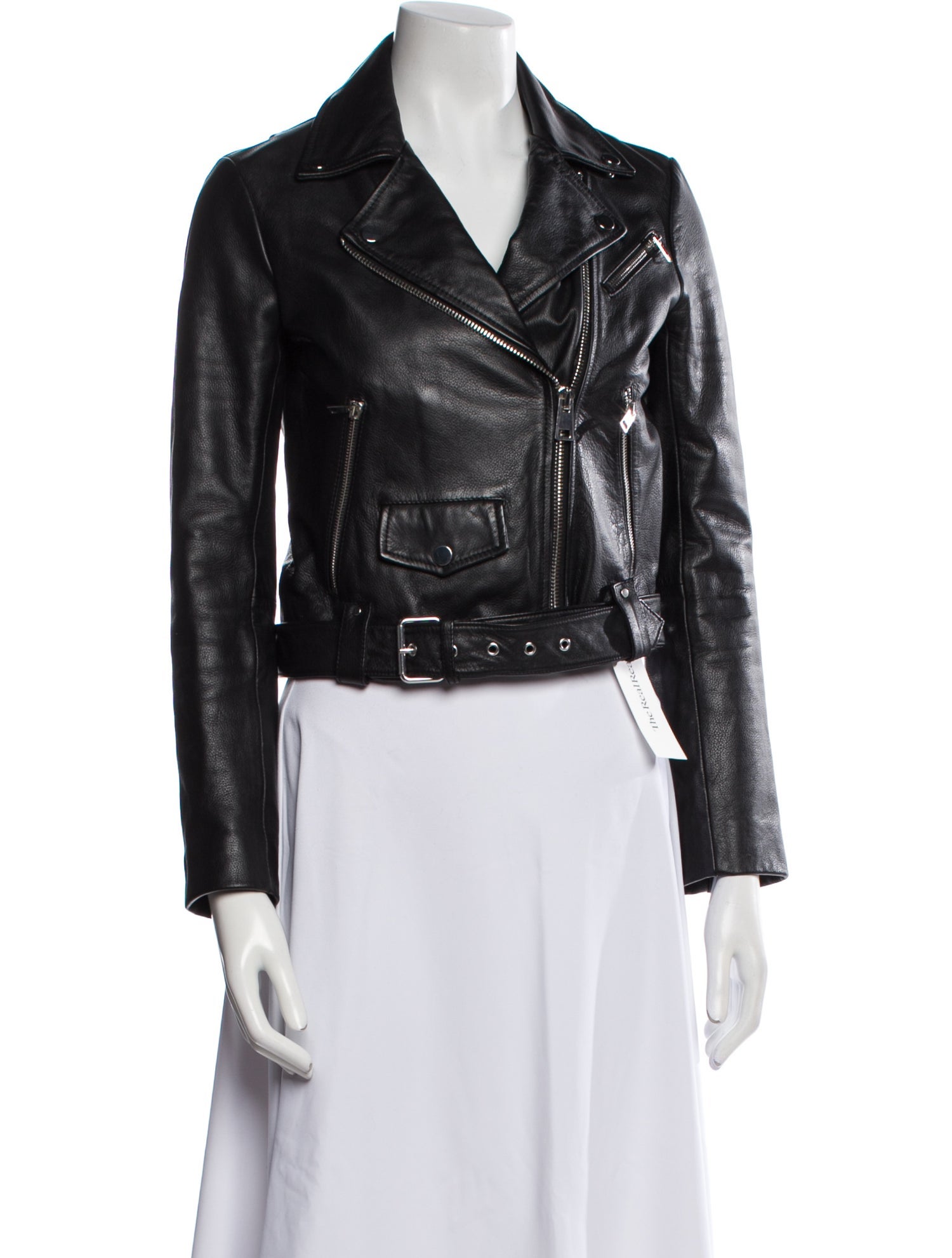 Maje Leather Biker Jacket