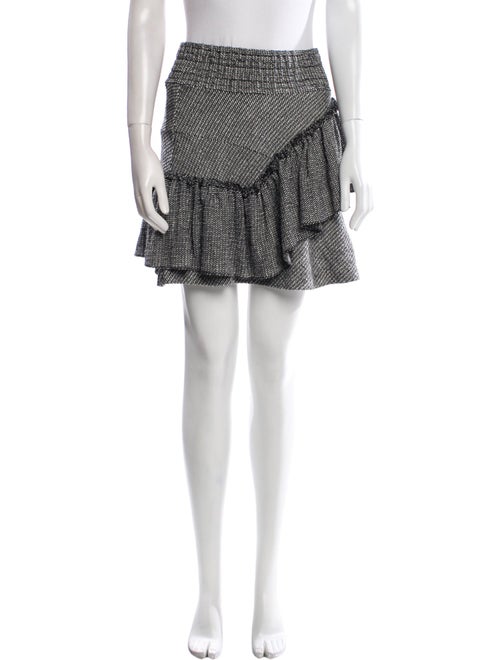 Maje Printed Mini Skirt