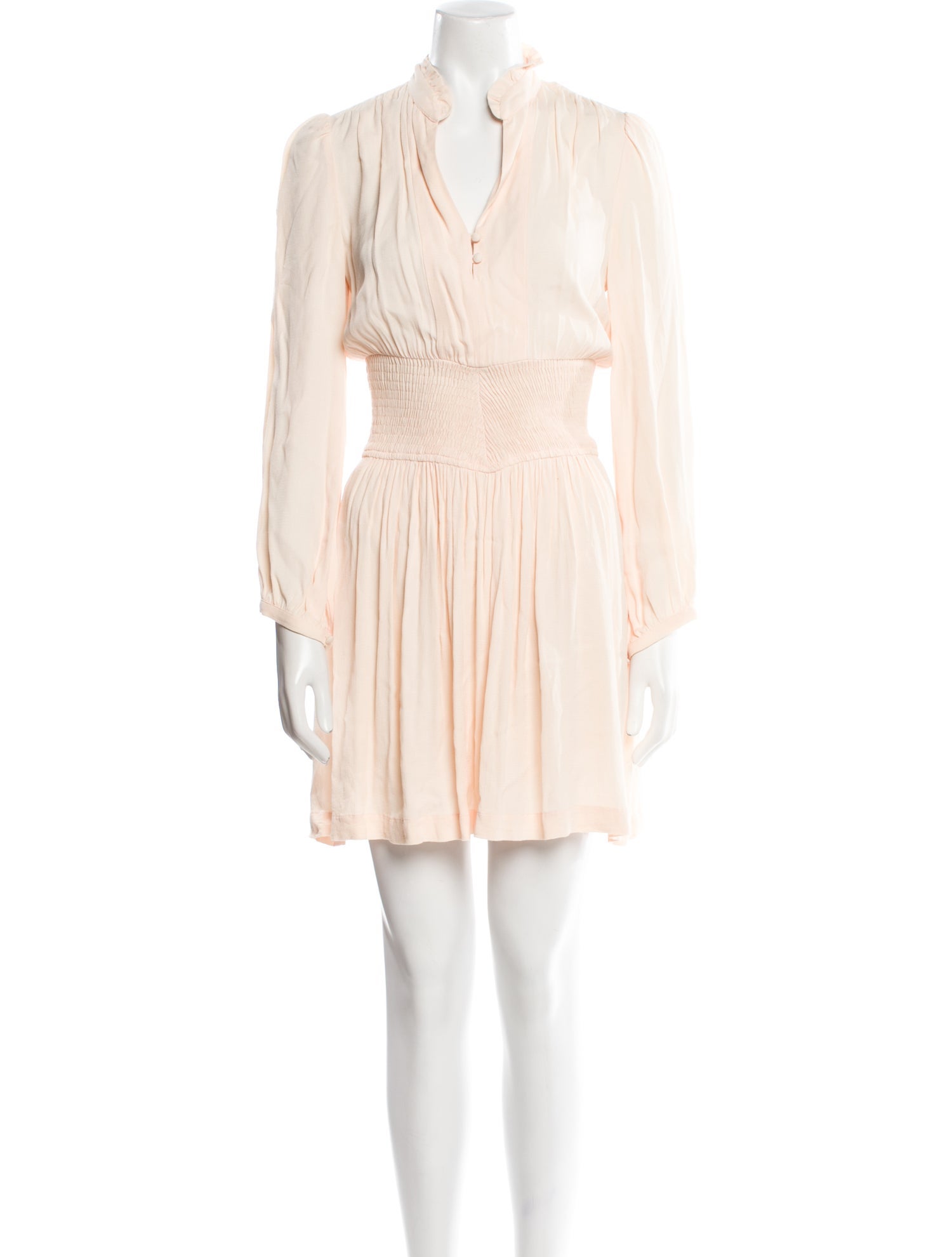 Maje V-Neck Mini Dress