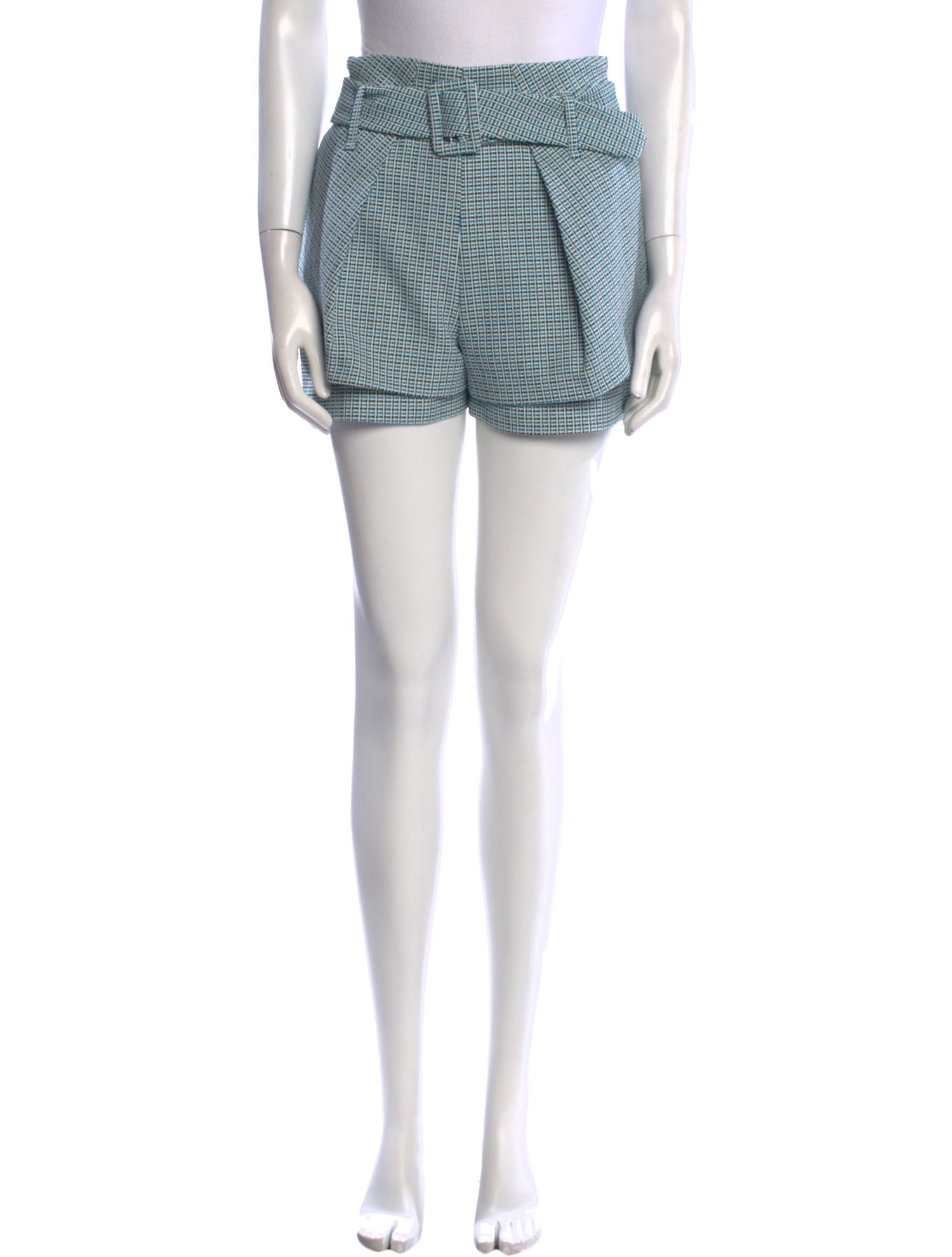 Maje Printed Mini Shorts