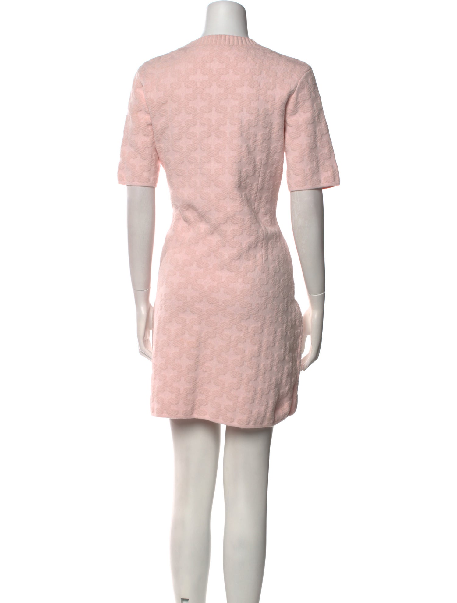 Maje Crew Neck Mini Dress